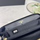 Replica Portafoglio lungo Chanel trapuntato con logo CC e cerniera Imitazione Fallate Outlet