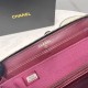 Replica Portafoglio Chanel con cerniera pelle trapuntata Nero caviale Imitazione Fallate Outlet