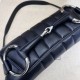 Replica Borsa a tracolla Gucci Horsebit Chain tela GG 764255 Nero Imitazione Fallate Outlet