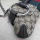 Replica Borsa a tracolla Gucci Horsebit Chain tela GG 764255 marrone Imitazione Fallate Outlet