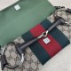 Replica Borsa a tracolla Gucci Horsebit Chain tela GG 764255 marrone Imitazione Fallate Outlet
