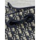 Replica Borsa Shopping Dior piccola/grande jacquard blu Dior Oblique False Fatte Bene