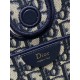 Replica Borsa Shopping Dior piccola/grande jacquard blu Dior Oblique False Fatte Bene