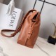 Replica Pochette con coulisse Borse Loewe Flamenco Marrone False Fatte Bene