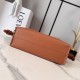 Replica Pochette con coulisse Borse Loewe Flamenco Marrone False Fatte Bene