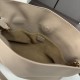 Replica Pochette con coulisse Borse Loewe Flamenco Beige False Fatte Bene