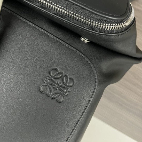 Replica Zaino Loewe Goya unisex nero Imitazione Outlet Italia Replica Zaino Loewe Goya unisex nero False Fatte Bene