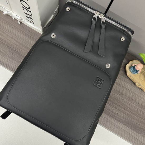 Replica Zaino Loewe Goya unisex nero Imitazione Outlet Italia Replica Zaino Loewe Goya unisex nero False Fatte Bene
