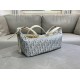 Replica Borsa D-Journey piccola/media Dior Oblique Jacquard Beige False Fatte Bene