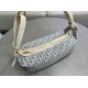 Replica Borsa D-Journey piccola/media Dior Oblique Jacquard Beige False Fatte Bene