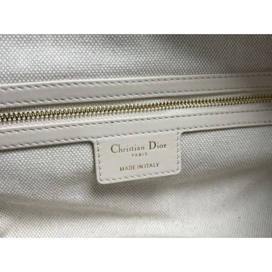 Replica Borsa D-Journey piccola/media Dior Oblique Jacquard Beige False Fatte Bene