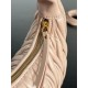 Replica Borsa hobo mini/piccolo Miu Miu Wander Matelasse Beige False Fatte Bene