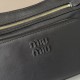 Replica Borsa a tracolla Miu Miu Pocket Nappa 5BC189 Nero False Fatte Bene
