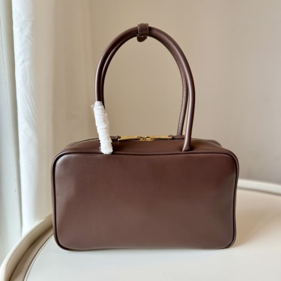 Replica Borsa a mano Miu Miu Beau 5BB172 Maroon False Fatte Bene