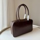Replica Borsa a mano Miu Miu Beau 5BB172 Maroon False Fatte Bene