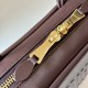 Replica Borsa a mano Miu Miu Beau 5BB172 Maroon False Fatte Bene