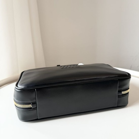 Replica Borsa a mano Miu Miu Beau 5BB172 Nero False Fatte Bene
