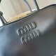 Replica Borsa a mano Miu Miu Beau 5BB172 Nero False Fatte Bene