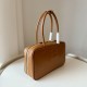 Replica Borsa a mano Miu Miu Beau 5BB172 Marrone False Fatte Bene
