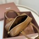 Replica Borsa a mano Miu Miu Arcadie 5BB142 Marrone False Fatte Bene