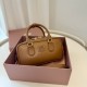 Replica Borsa a mano Miu Miu Arcadie 5BB142 Marrone False Fatte Bene