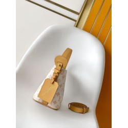 Replica Borsa tote LV Romance All In BB M28355 Gialla Imitazione Outlet Italia Replica Borsa tote LV Romance All In BB M28355 Gialla False Fatte Bene