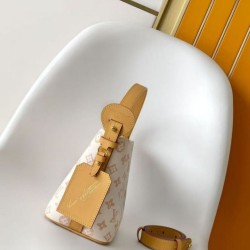 Replica Borsa tote LV Romance All In BB M28355 Gialla False Fatte Bene