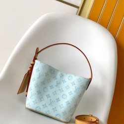 Replica Borsa tote LV Romance All In BB M27529 Blue False Fatte Bene