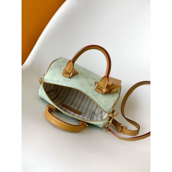 Replica Borsa Louis Vuitton Speedy Bandoulière 20 M27530 Verde False Fatte Bene