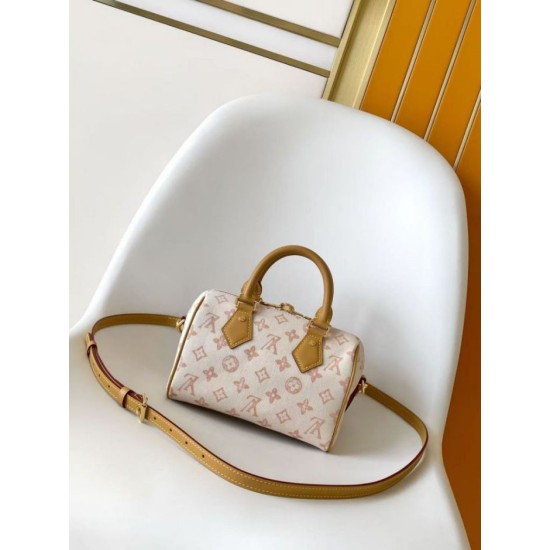 Replica Borsa Louis Vuitton Speedy Bandoulière 20 M27951 Gialla False Fatte Bene