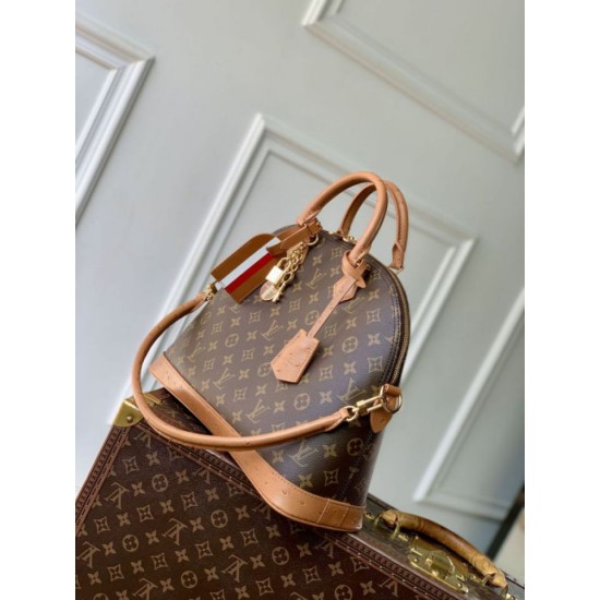 Replica Borsa Louis Vuitton Alma MM Soft Celebration N30049 False Fatte Bene