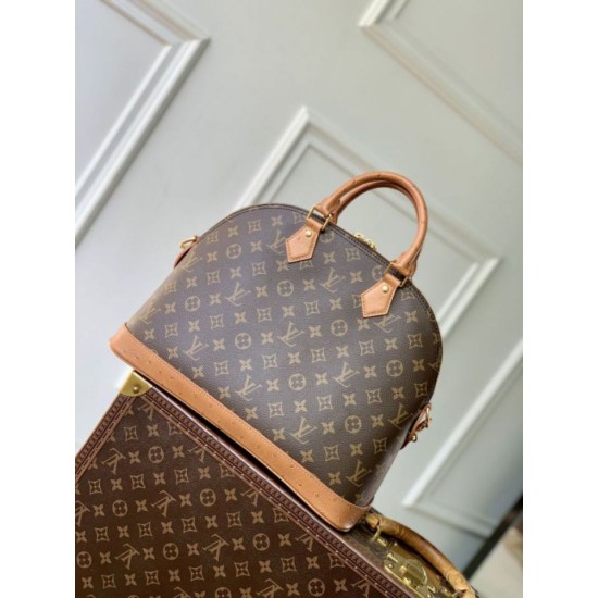 Replica Borsa Louis Vuitton Alma MM Soft Celebration N30049 False Fatte Bene