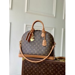Replica Borsa Louis Vuitton Alma MM Soft Celebration N30049 False Fatte Bene