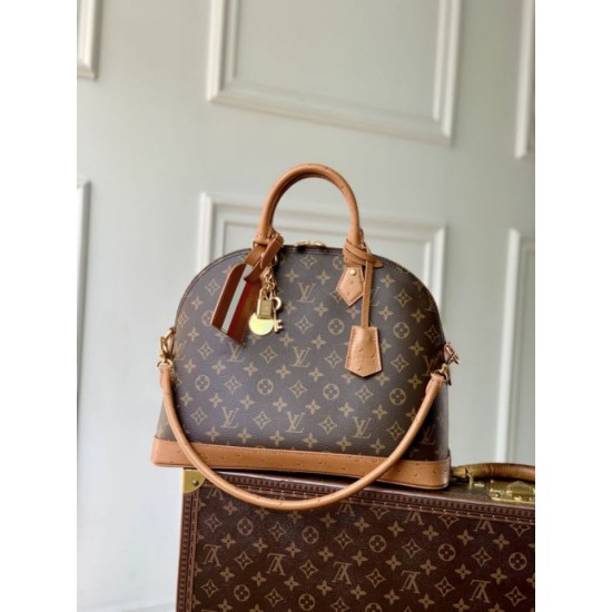 Replica Borsa Louis Vuitton Alma MM Soft Celebration N30049 False Fatte Bene