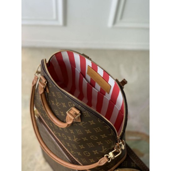 Replica Borsa Louis Vuitton Alma MM Soft Celebration N30049 False Fatte Bene
