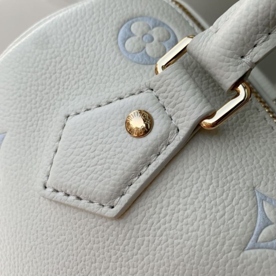 Replica Borsa Louis Vuitton Speedy Bandoulière 20 M28314 blu False Fatte Bene