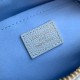 Replica Borsa Louis Vuitton Speedy Bandoulière 20 M28314 blu False Fatte Bene
