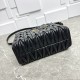 Replica Borsa tote Miu Miu in pelle nappa trapuntata nera Fallate Outlet Online