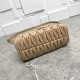 Replica Borsa tote Miu Miu in pelle nappa trapuntata marrone Fallate Outlet Online
