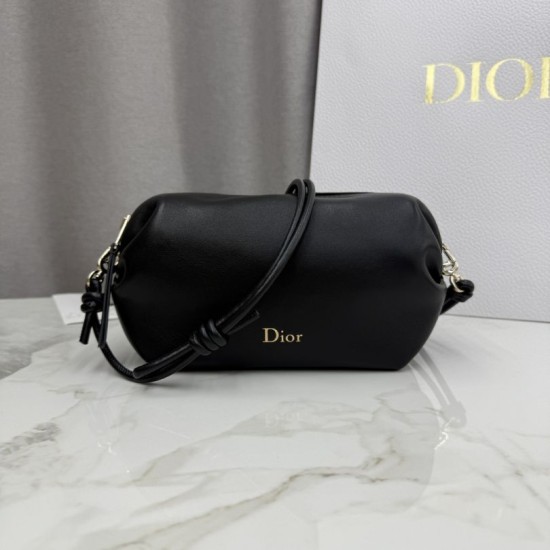 Replica Borsa a tracolla Dior Bow nera Fallate Outlet Online