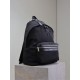 Replica Zaino YSL Saint Laurent City tela con finiture pelle nero Fallate Outlet Online