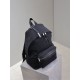 Replica Zaino YSL Saint Laurent City tela con finiture pelle nero Fallate Outlet Online