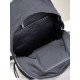 Replica Zaino YSL Saint Laurent City tela con finiture pelle nero Fallate Outlet Online