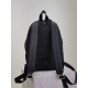 Replica Zaino YSL Saint Laurent City tela con finiture pelle nero Fallate Outlet Online