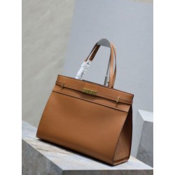 Replica Borsa shopper YSL Saint Laurent Manhattan Nano marrone Fallate Outlet Online