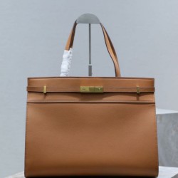 Replica Borsa shopper YSL Saint Laurent Manhattan Nano marrone Fallate Outlet Online