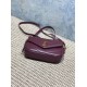 Replica Borsa a tracolla mini Loulou YSL Saint Laurent Bordeaux Fallate Outlet Online