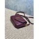 Replica Borsa a tracolla mini Loulou YSL Saint Laurent Bordeaux Fallate Outlet Online