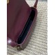Replica Borsa a tracolla mini Loulou YSL Saint Laurent Bordeaux Fallate Outlet Online