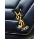 Replica Borsa a tracolla mini Loulou YSL Saint Laurent Nero Fallate Outlet Online